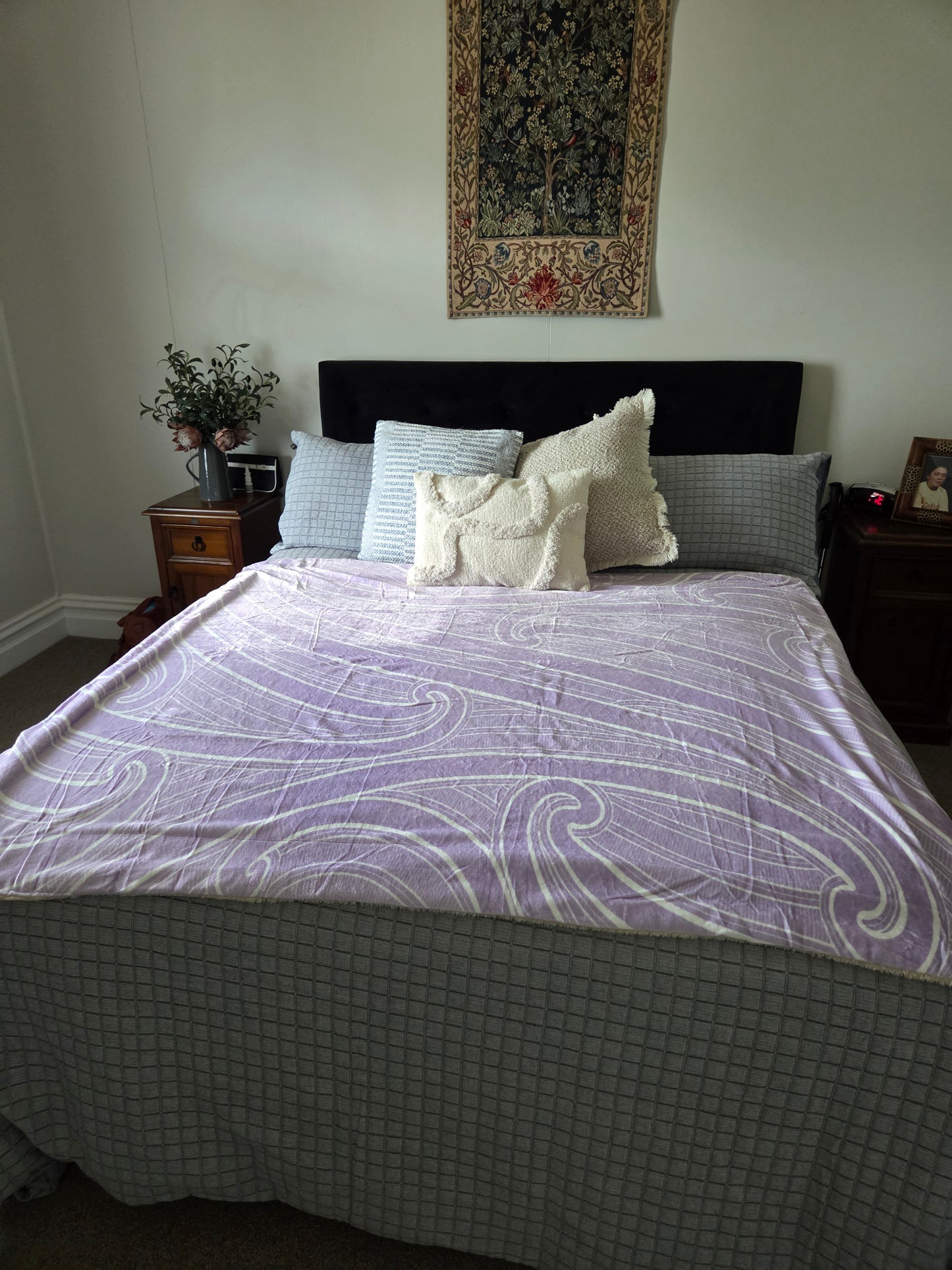 Pūhoro design blanket