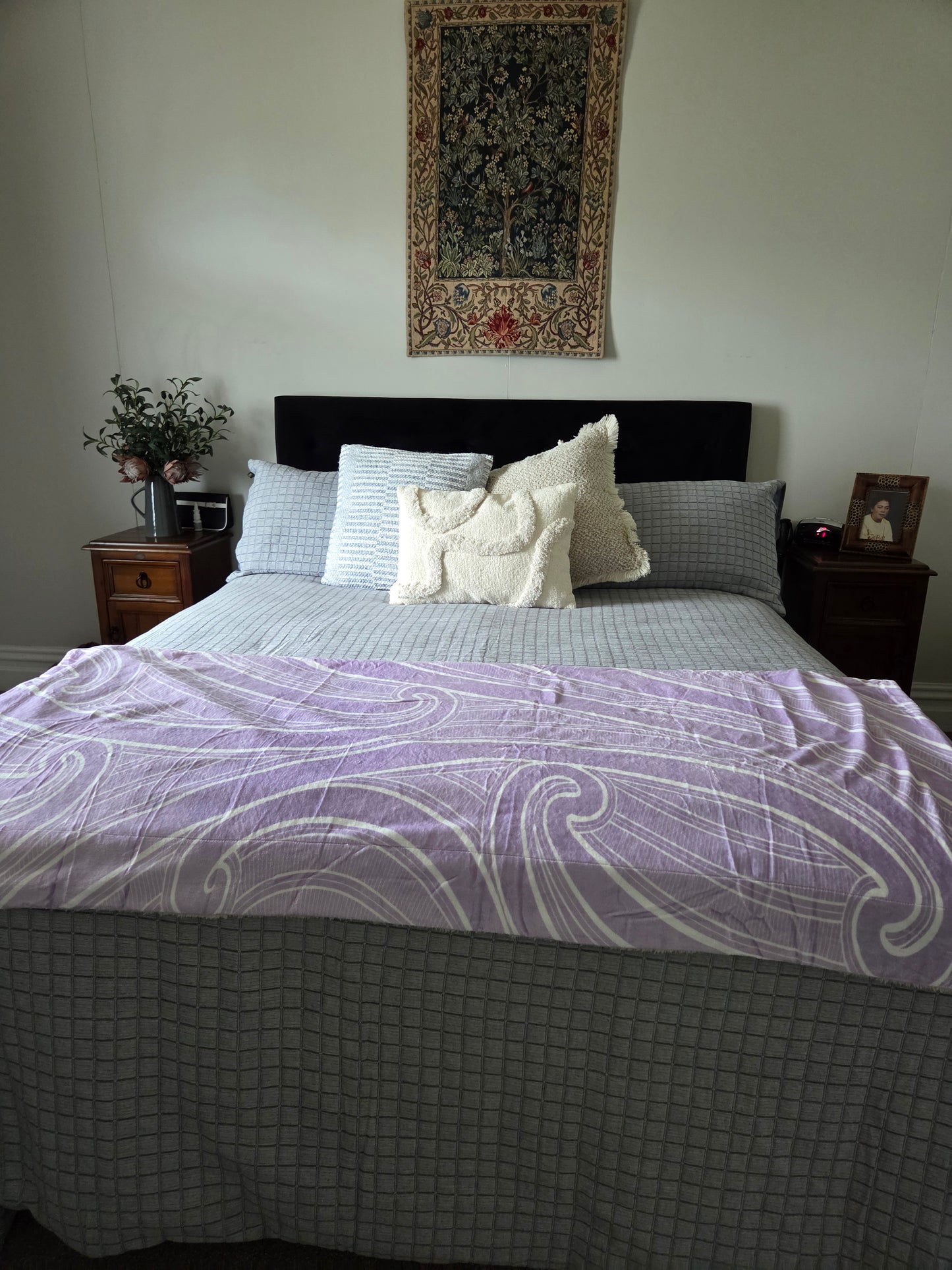 Pūhoro design blanket