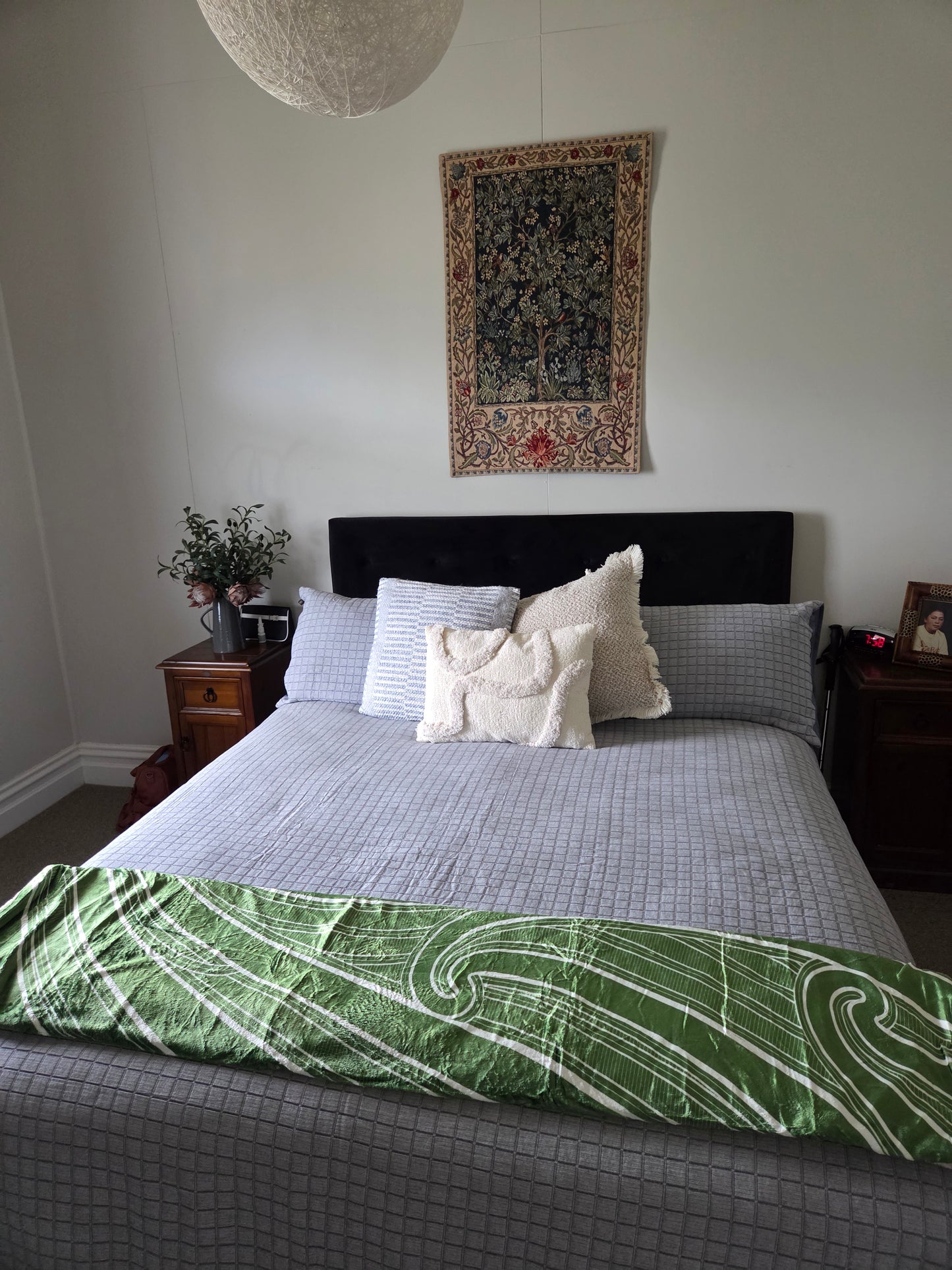 Pūhoro design blanket